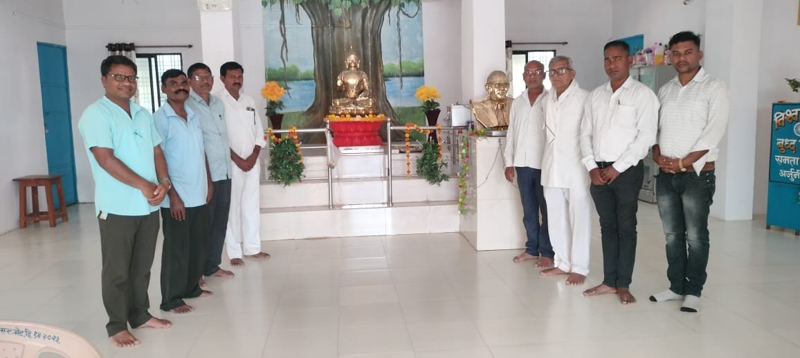 भारतीय बौद्ध महासभा शाखा अर्जुनी/मोर.च्या वतीने श्रामणेर शिबिर नियोजन बैठक संपन्न.